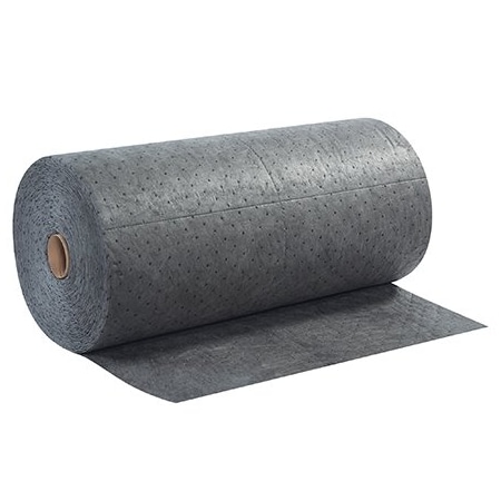 Bsc Preferred Sorbent Pad, Universal, 32 in x 150 ft, Gray BUY00030199